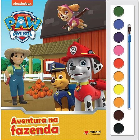 Aquarela - Patrulha Canina: Aventura na Fazenda