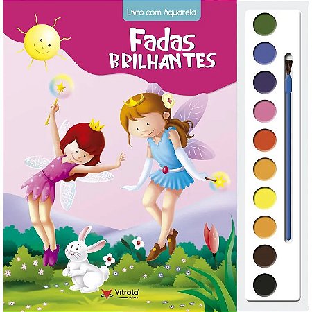 Aquarela: Fadas Brilhantes