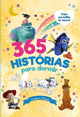 365 Historias para Dormir: Aventuras Magica (capa Que Brilha no Escuro)
