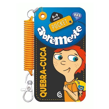 Abremente Pocket Quebra-cuca: 6-9 Anos