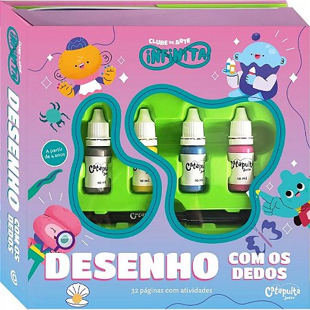 Clube de Arte Infinita: Desenho com os Dedos
