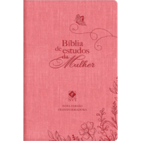 Biblia de Estudos da Mulher - Rosa