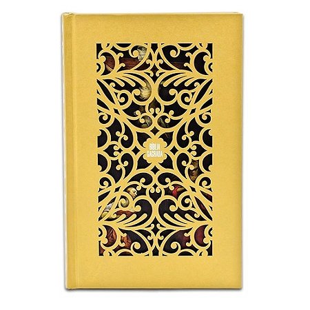 Biblia Sagrada Nvi, Capa Dura, Dourada