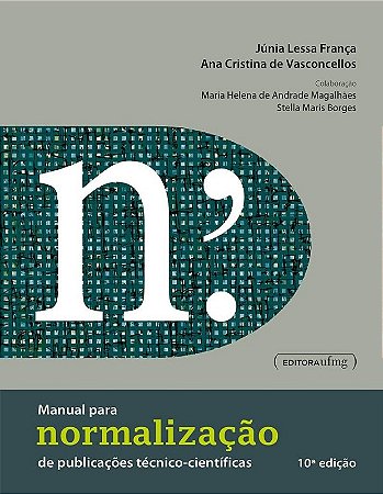 Manual para Normalizacao de Publicacoes Tecnico-cientificas