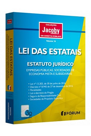 Lei das Estatais Estatuto Juridico Empresas Publicas, Sociedades de Economi