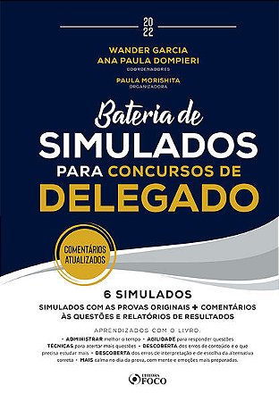 Bateria de Simulados para Concursos de Delegado