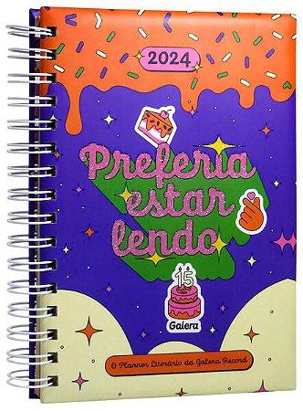 Preferia Estar Lendo: o Planner Literario da Galera Record