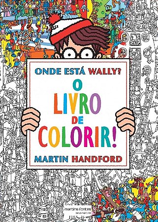 Onde Esta Wally  o Livro de Colorir!