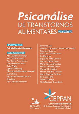 Psicanalise de Transtornos Alimentares  - Vol. Iii