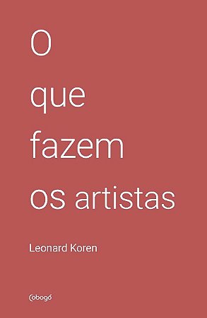 Que Fazem os Artistas, O