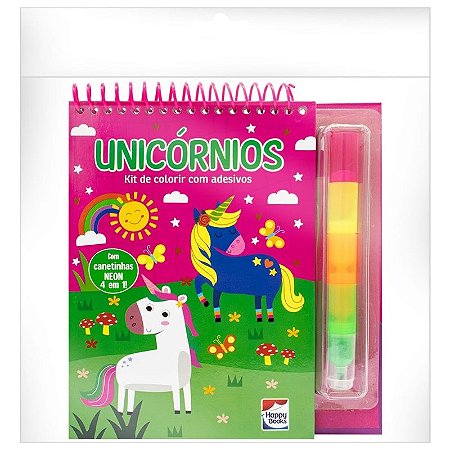 Livrinho 4 em 1: Unicornios