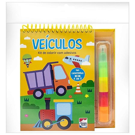 Livrinho 4 em 1: Veiculos
