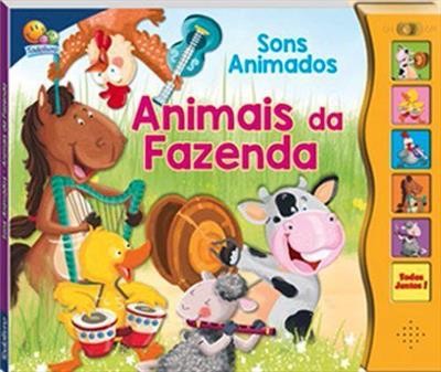 Sons Animados: Livro Sonoro de Animais da Fazenda