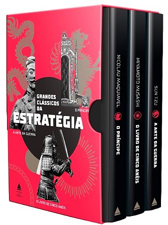 Box - Grandes Classicos da Estrategia - 3 Volumes - o Principe - o Livro de
