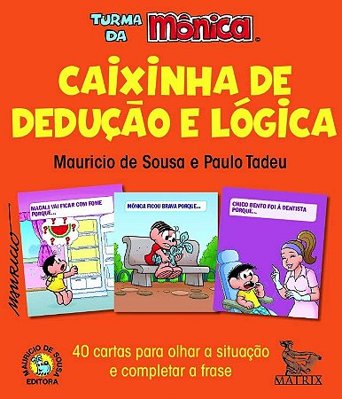 Caixinha de Deducao e Logica: 40 Cartas para Olhar a Situacao e Completar A