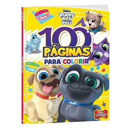 100 Paginas para Colorir - Bingo e Rolly