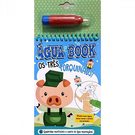 Agua Book - os Tres Porquinhos