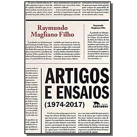 Artigos e Ensaios - (1974-2017)