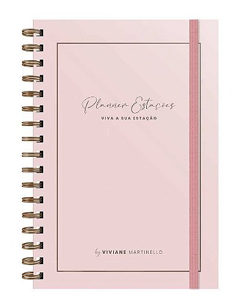 Planner Estacoes By Viviane Martinello (rose)
