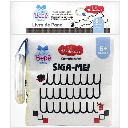 Baby Montessori - Contrastes Fofos! Siga-me!