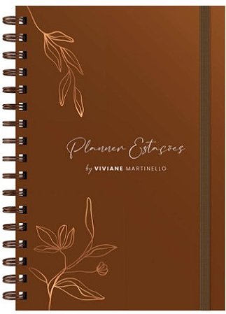 Planner Estacoes By Viviane Martinello - Caramelo