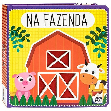 Livrinho de Feltro - na Fazenda