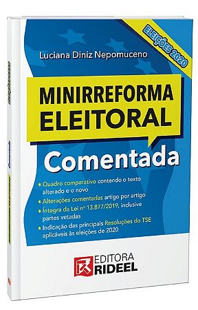 Minirreforma Eleitoral Comentada Eleicoes 2020