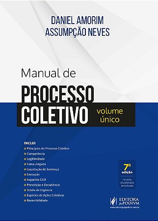 Manual de Processo Coletivo - Volume Unico