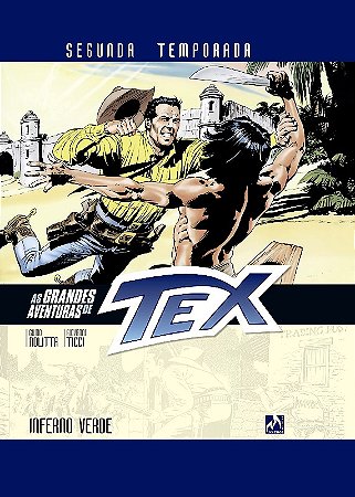 Grandes Aventuras de Tex, as - Segunda Temporada - Vol. 4: Inferno Verde