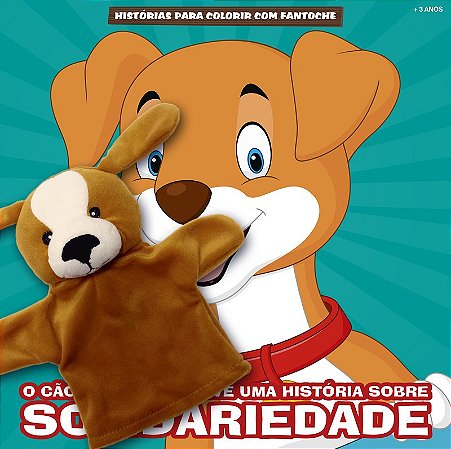 Historias para Colorir com Fantoche - Cachorro