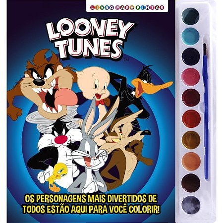 Looney Tunes Livro para Pintar com Aquarela