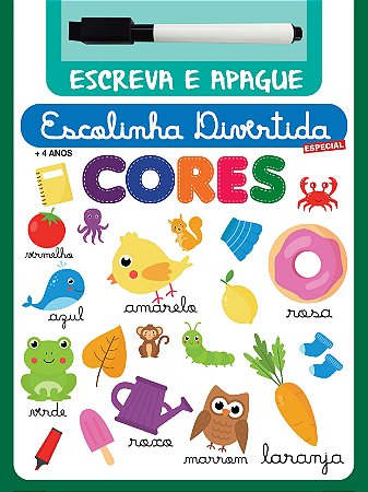 Serie Escolinha Divertida Especial - Cores