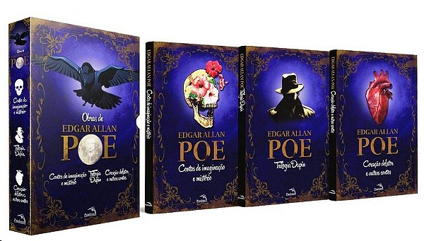 Box Obras de Edgar Allan Poe: C. Auguste Dupin: o Primeiro Detetive: Vol. 2