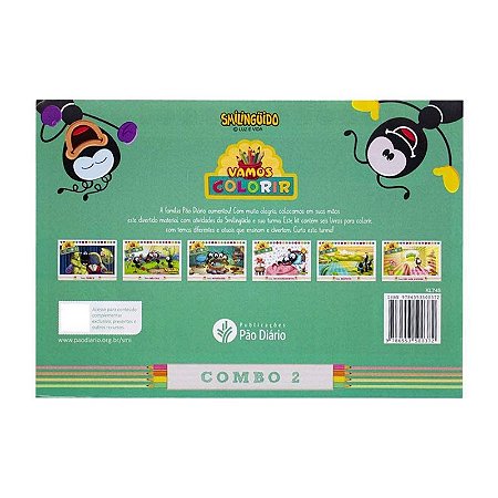 Livros para Colorir Smilinguido - Kit 02