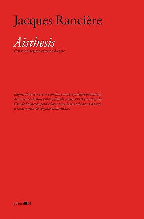 Aisthesis: Cenas do Regime Estetico da Arte