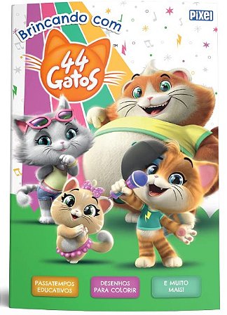 Brincando com 44 Gatos