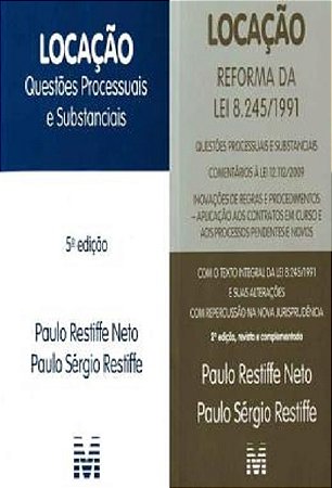 Locacao - Kit com Leis 8245 e 12.112/09