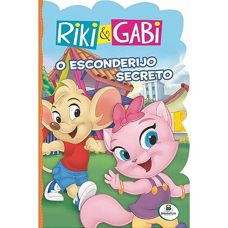 Riki e Gabi - o Esconderijo Secreto - Col. Licenciados Recortados