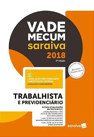 Vade Mecum Saraiva - Trabalhista e Previdenciario