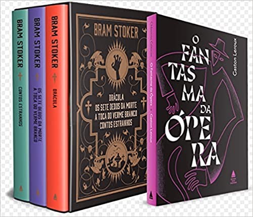 Kit Box - Bram Stoker + o Fantasma da Opera