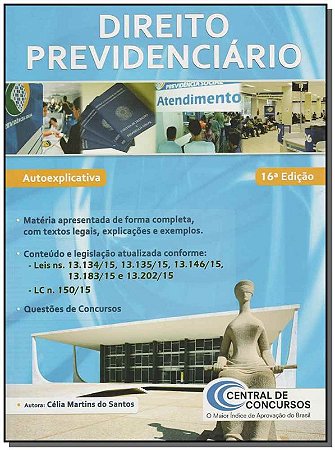 Direito Previdenciario - 16ed - Central de Conc.