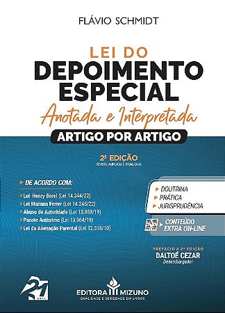 Lei do Depoimento Especial Anotada e Interpretada