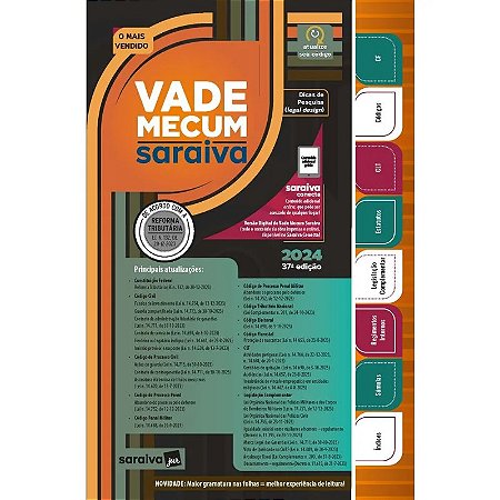 Vade Mecum Saraiva - Tradicional - 37 Edicao - 2024