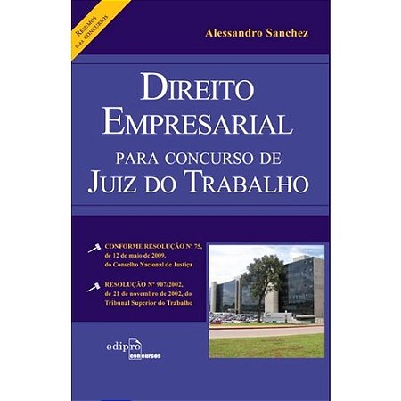 Direito Empresarial para Concurso de Juiz do Trabalho