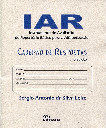 Iar Caderno de Respostas