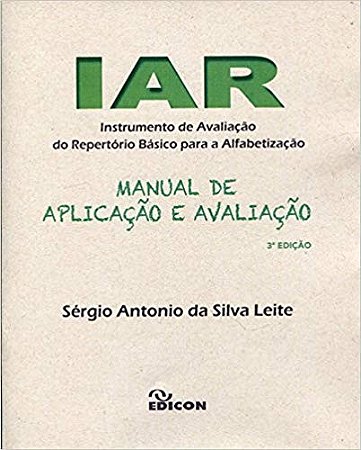 Iar Manual de Aplicacao e Avaliacao