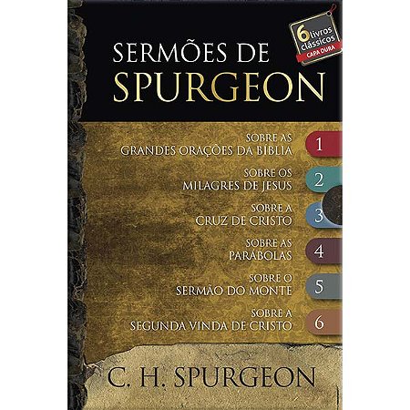 Box - Sermoes de Spurgeon - 6 Livros