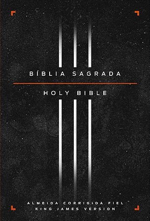 Biblia Bilingue, Portugues (acf) - Ingles (kjv) - Capa Dura, Leitura Perfei