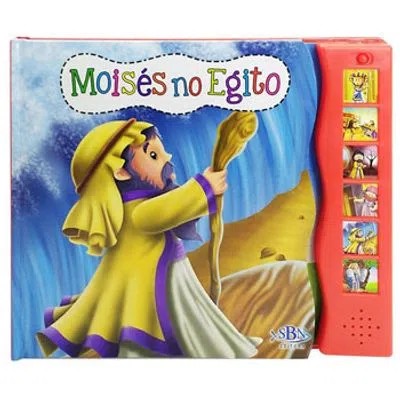 Livro Sonoro Historias da Biblia: Moises