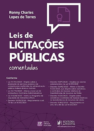 Leis de Licitacoes Publicas Comentadas